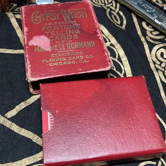 Vintage RARE 1903 Gypsy Witch Fortune Telling Cards Full Deck Oddities Tarot - Picture 4 of 15